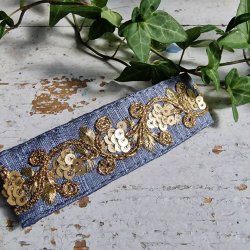 Gr/bl hrpynt med 10 cm spnde No.78