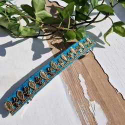 Turkis hrpynt med 10 cm spnde No.47