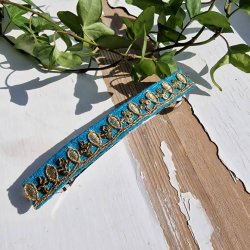 Turkis hrpynt med 10 cm spnde No.47