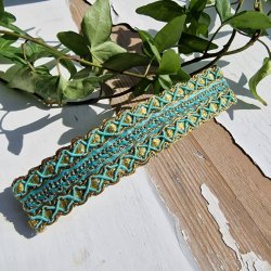 Turkis h�rpynt med 10 cm sp�nde No.48