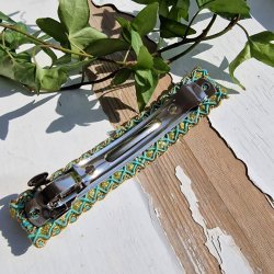 Turkis h�rpynt med 10 cm sp�nde No.48