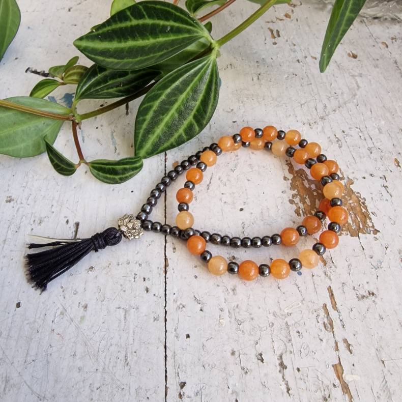 Mala braclet orange