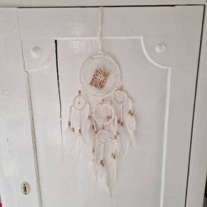 Drmmefanger, natur med fjer