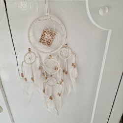 Drmmefanger, natur med fjer