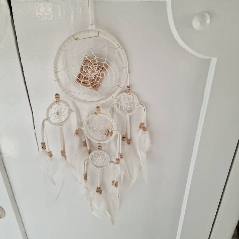 Drmmefanger, natur med fjer