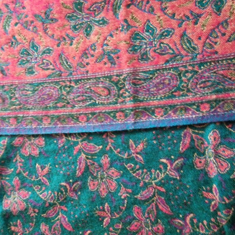 Meditationstppe grn/pink/lilla