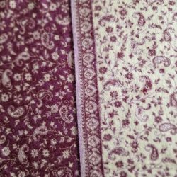 Meditationstppe  flde/brun/lys lilla