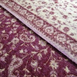 Meditationstppe  flde/brun/lys lilla