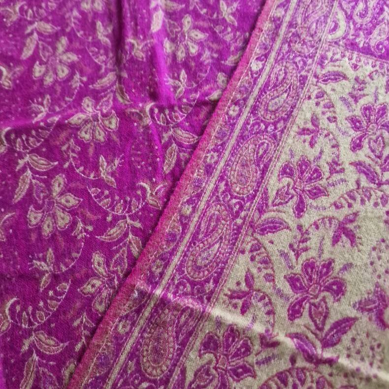 Meditationstppe pink/creme