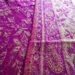 Meditationstppe pink/creme