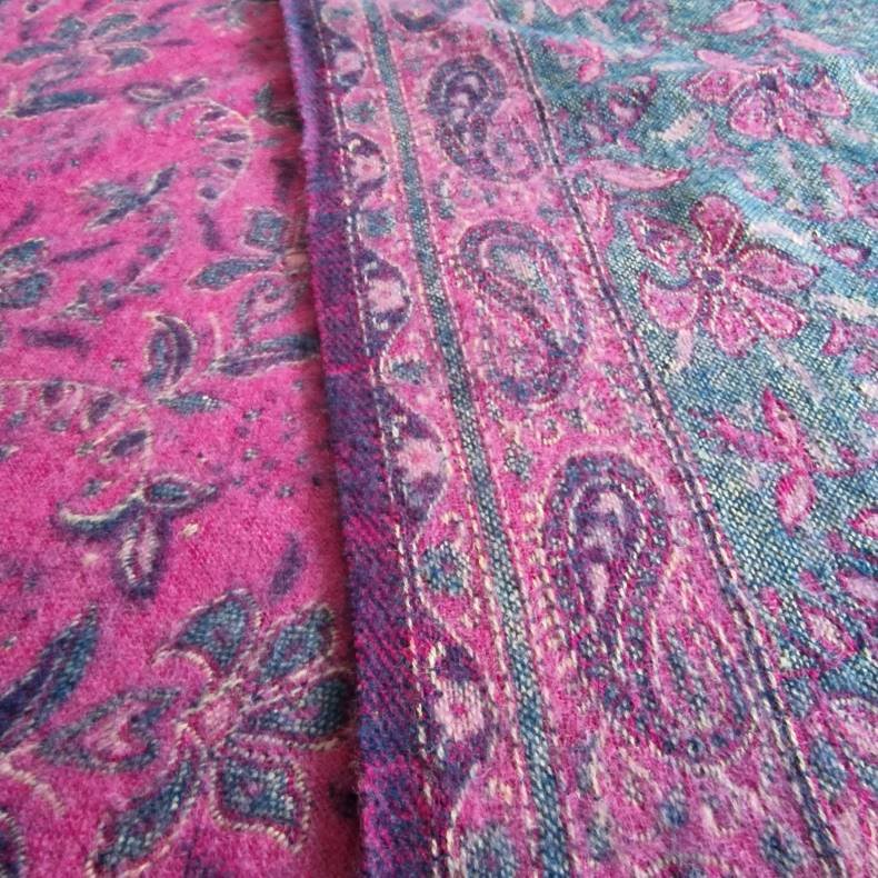 Meditationstppe bl/lillapink