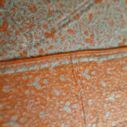 Meditationstppe Orange (lidt neon)/ flde