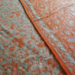 Meditationstppe Orange (lidt neon)/ flde