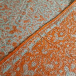 Meditationstppe Orange (lidt neon)/ flde