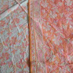 Meditationstppe Flde/neon orange/pink