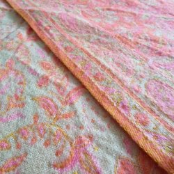 Meditationstppe Flde/neon orange/pink