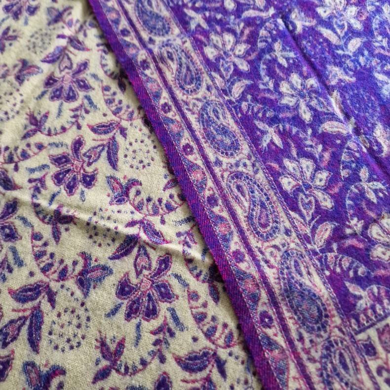 Meditationstppe flde/lilla