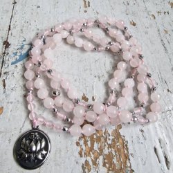 Rosa quartz lotus s luksus boheme mala