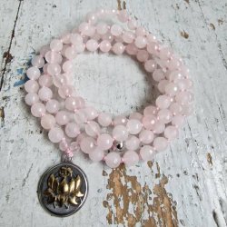 Rosequartz Lotus mixcolor luksus boheme mala