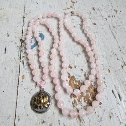 Rosequartz Lotus mixcolor luksus boheme mala