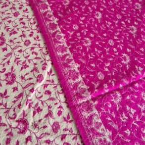 Varm Pink/flde luksus tppe