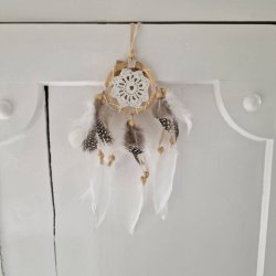 Drmmefanger, mini naturfjer