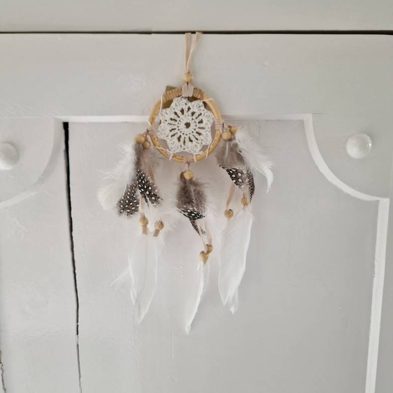 Drmmefanger, mini naturfjer