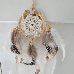 Drmmefanger, mini naturfjer