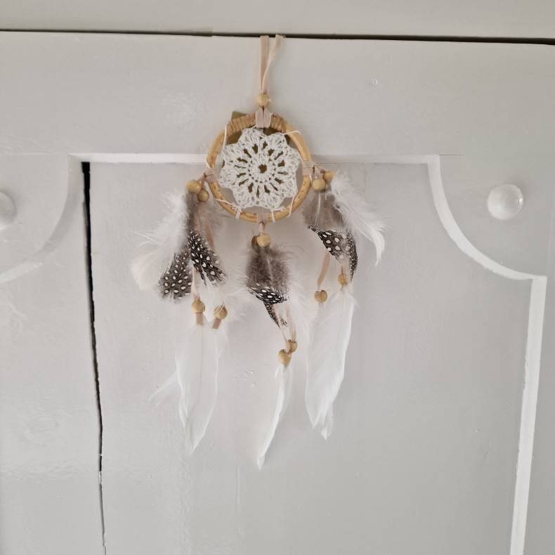 Drmmefanger, mini naturfjer