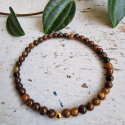 Pari armbnd tigerje 4 mm