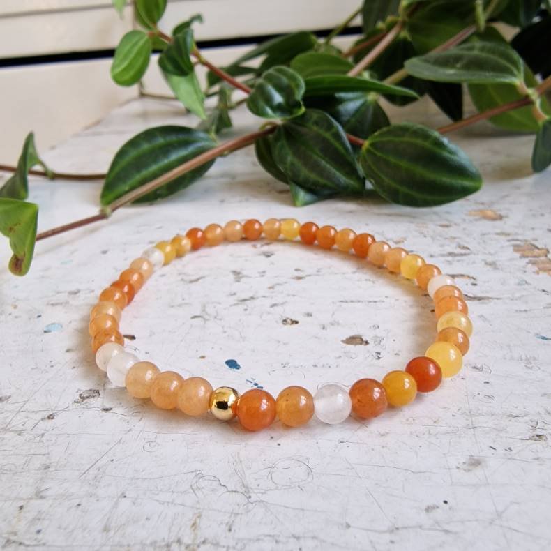 Pari armbnd Aventurin 4 mm