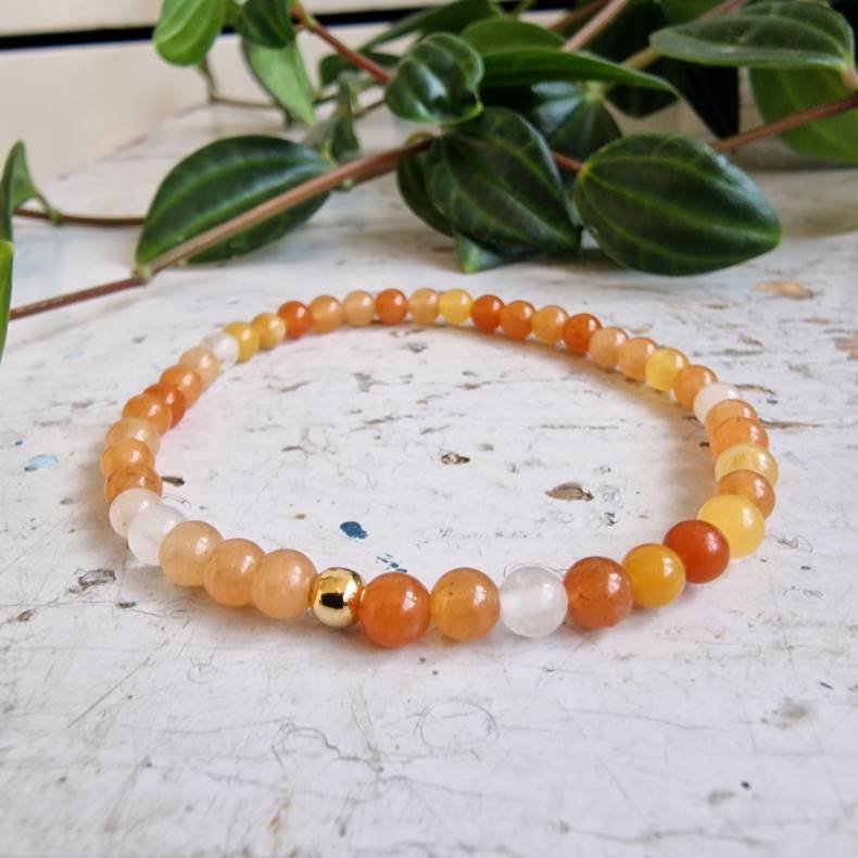 Pari armbnd Aventurin 4 mm