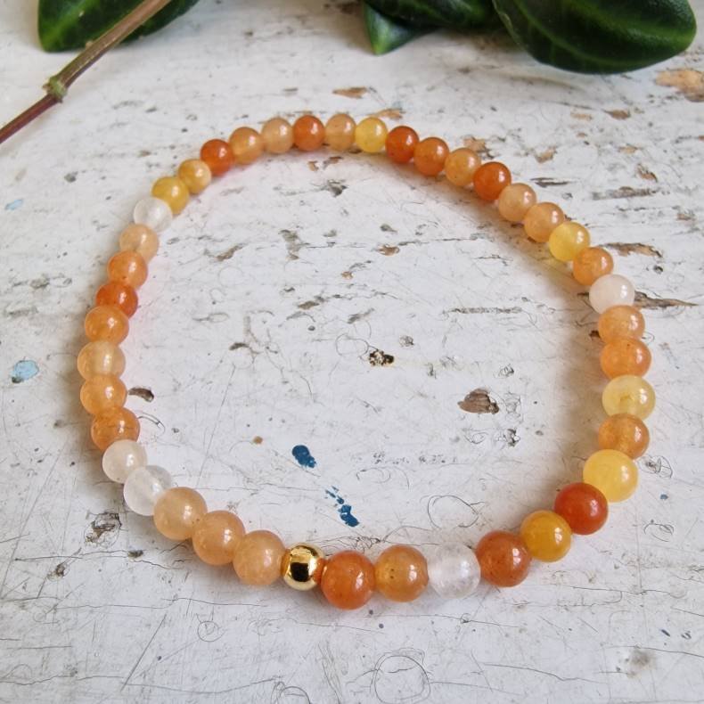 Pari armbnd Aventurin 4 mm