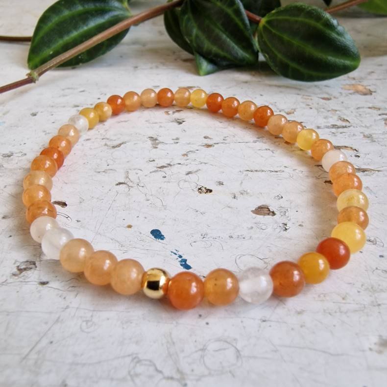 Pari armbnd Aventurin 4 mm