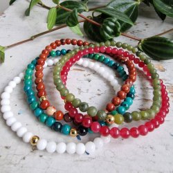 NO: 23 Unika Armbnds 5 stk.bundle str 18 cm