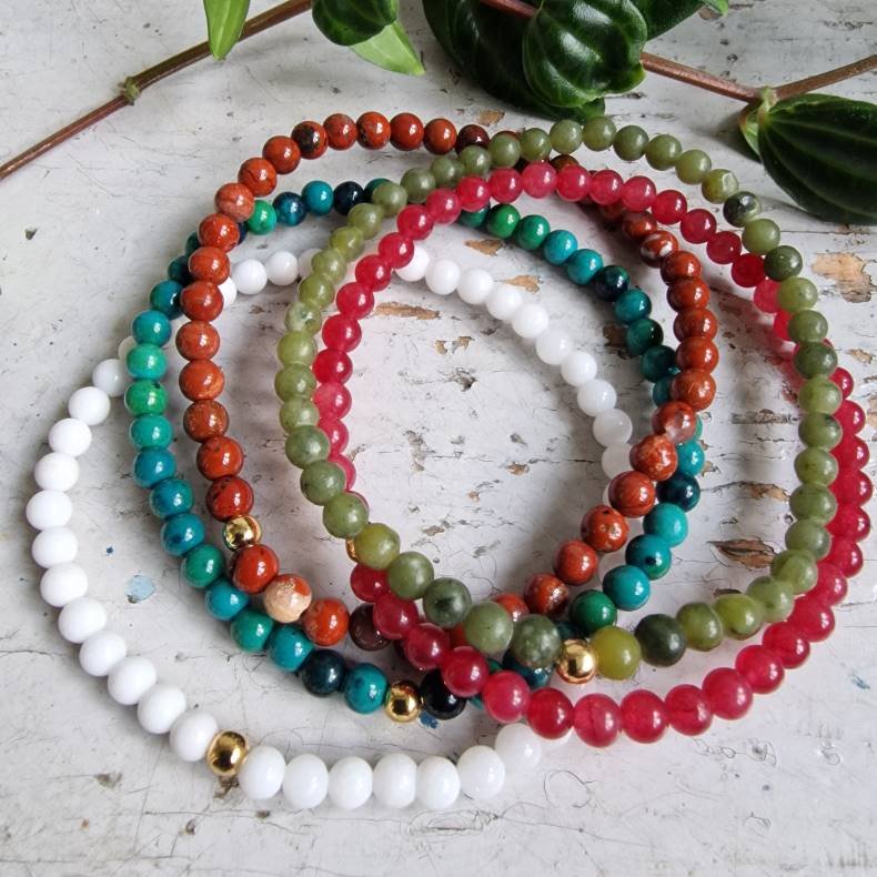 NO: 23 Unika Armbnds 5 stk.bundle str 18 cm