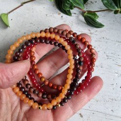 NO: 26 Unika Armbnds 5 stk. bundle str 17 cm