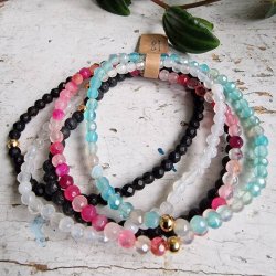 NO: 49 Unika Armbnds 5 stk. bundle str 18 cm