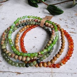 NO: 48 Unika Armbnds 5 stk. bundle str 18 cm