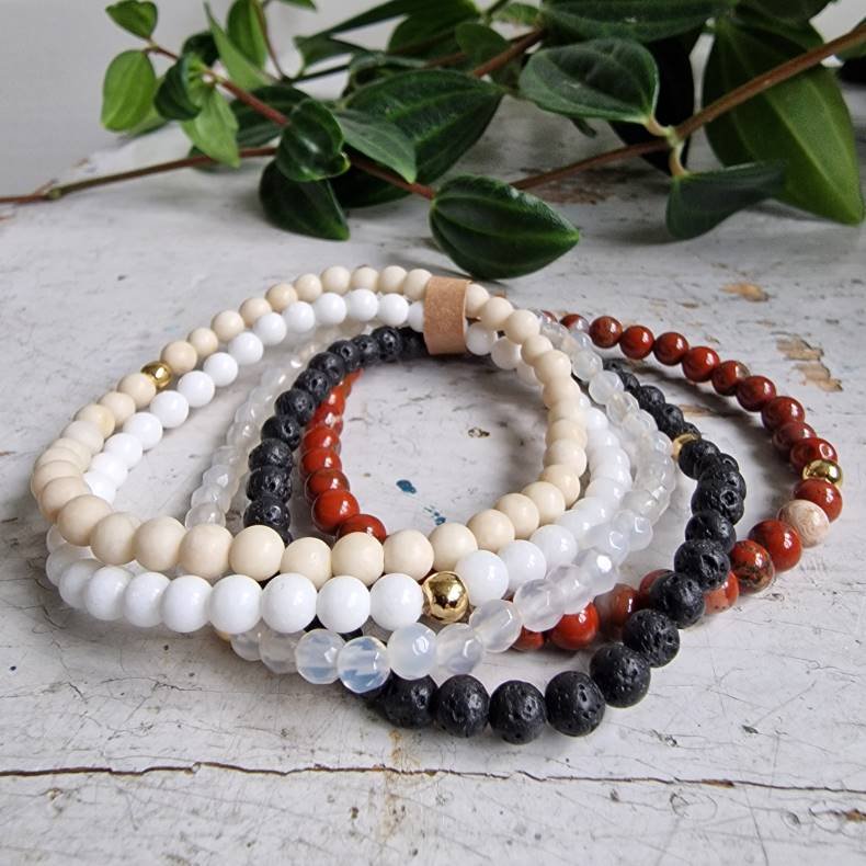 NO: 42 Unika Armbnds 5 stk. bundle str 16 cm