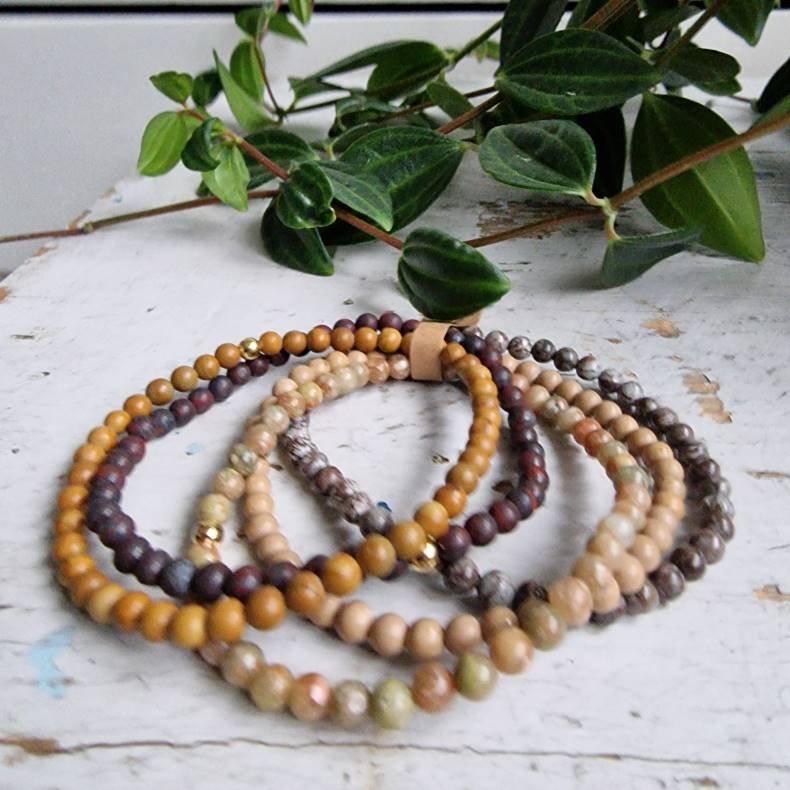 NO: 37 Unika Armbnds 5 stk. bundle str 18 cm