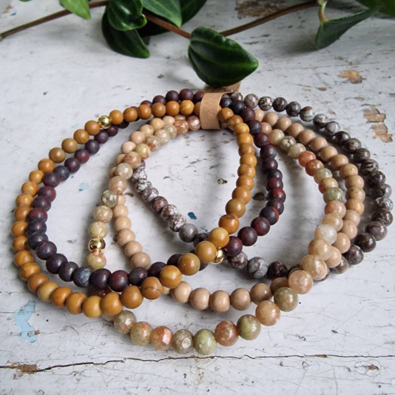 NO: 37 Unika Armbnds 5 stk. bundle str 18 cm