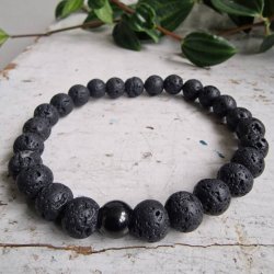 Lava armbnd 8 mm