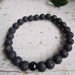 Lava armbnd 8 mm