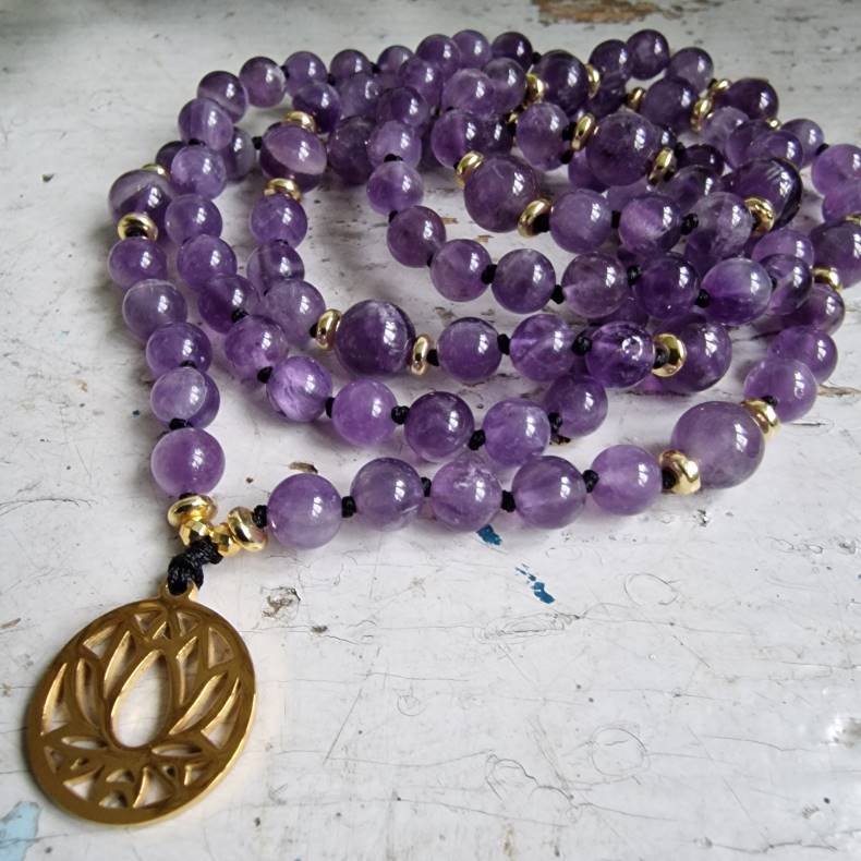Amatyst Lotus luksus boheme mala
