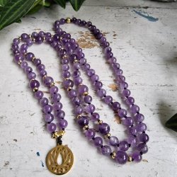 Amatyst Lotus luksus boheme mala