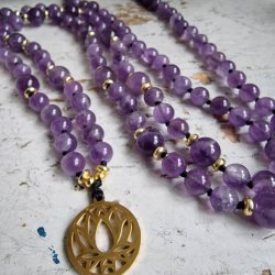 Amatyst Lotus luksus boheme mala