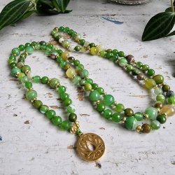 Agate grsgrn lotus Luksus boheme mala