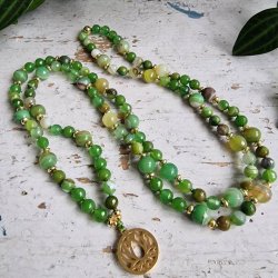 Agate grsgrn lotus Luksus boheme mala
