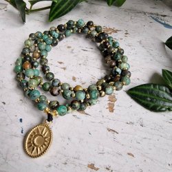 Afrikansk turkis sol og mne luksus boheme mala